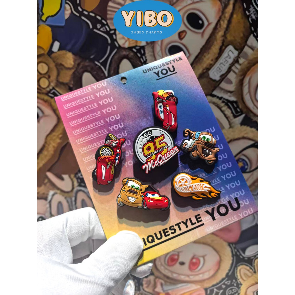  Jibbitz Crocs   100% แท้ Set การระดมรถยนต์