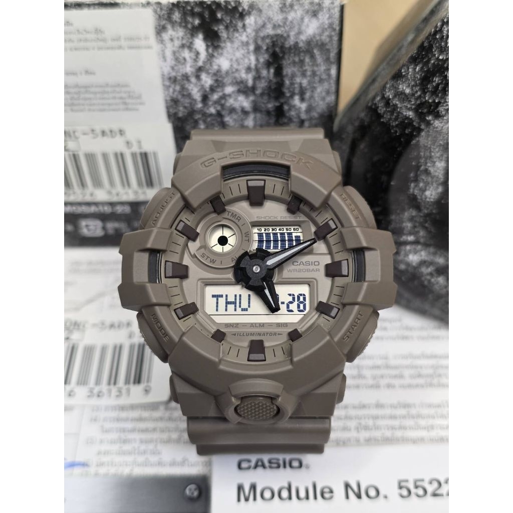 🌲G-SHOCK รุ่น GA-700NC สีใหม่