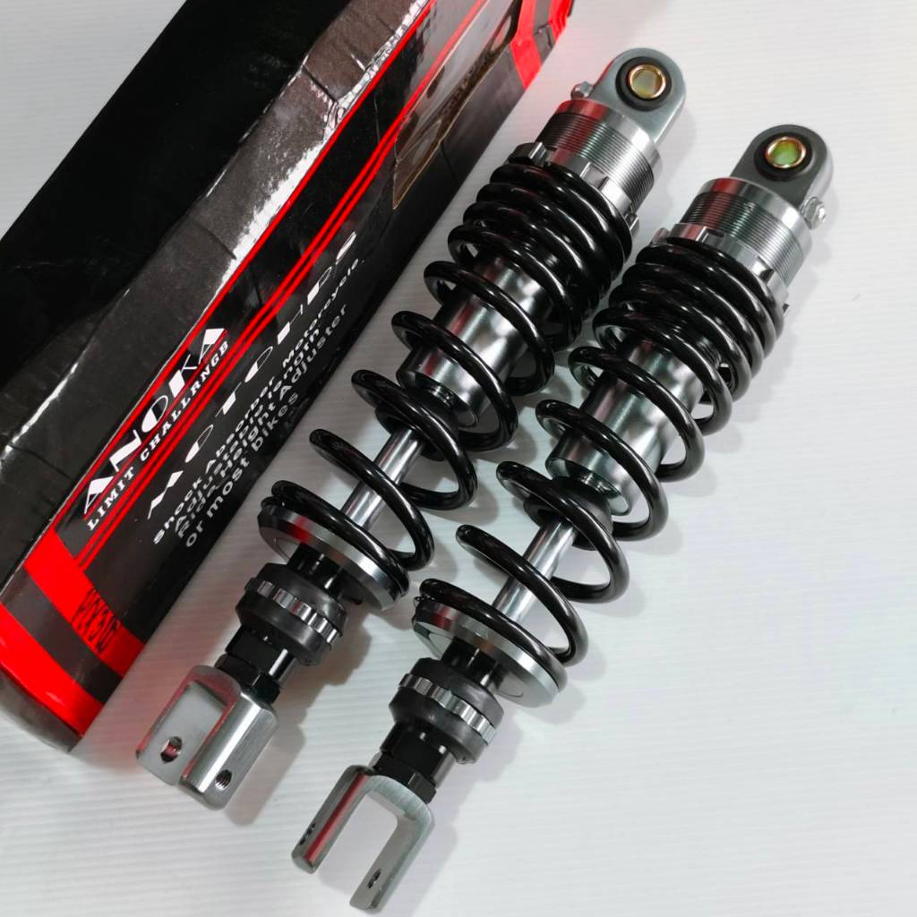 โช๊คหลังโชบิ สำหรับPCX โช้ค PCX ใส่กับรุ่น PCX N-MAX ขนาด 300 /310 MM (1คู่) สีดำ