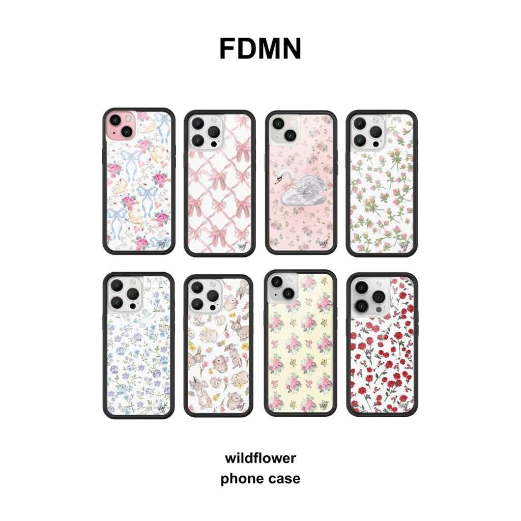 fdmn | (พร้อมส่ง) wildflower phone case