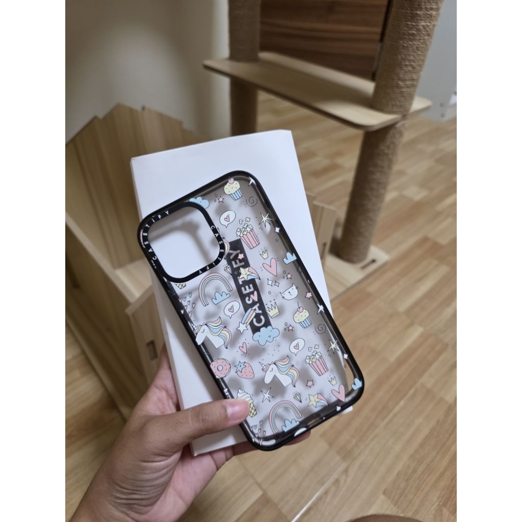(ของแท้มือสอง) CASETiFY รุ่น IP 13 PRO MAX ไม่มีกล่อง ไม่ติดฟิล์ม