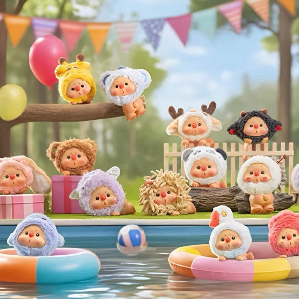 พร้อมส่งจากไทย 📍แบบเลือกตัว OYO Animal Party Mini ที่เกาะโทรศัพท์
