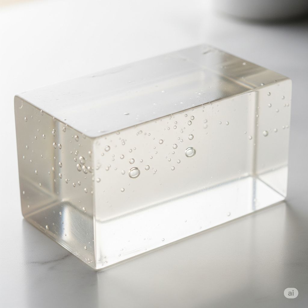 เบสสบู่กลีเซอรีน แบบใส แบบขุ่น มีให้เลือก 1KG