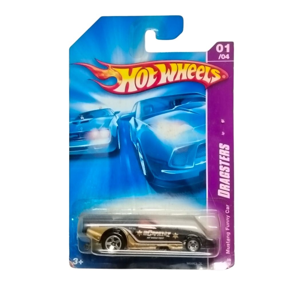 Vintage Hot wheels FORD MUSTANG Funny car series 1:64
