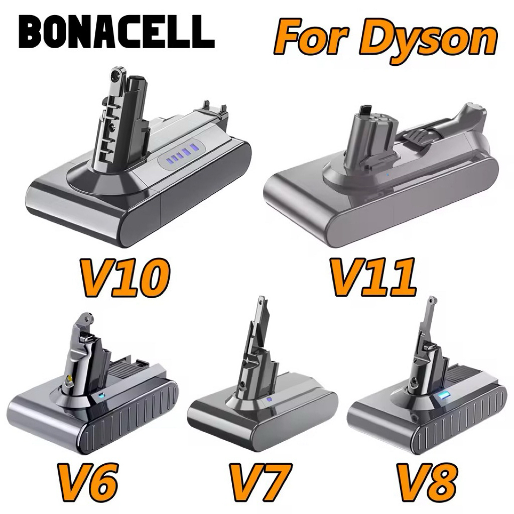 แบตเตอรี่ แพค สำหรับ Dyson Vacuum Cleaner V6/DC58 V7 V8 V10