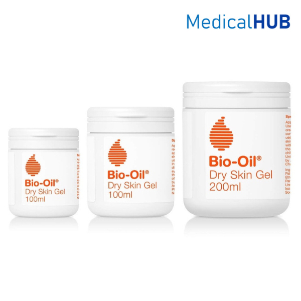Bio Oil Dry Skin Gel ไบโอ ออยล์ สำหรับผิวแห้ง ผิวบอบบาง แพ้ง่าย ขนาด 50 ml / 100 ml / 200 ml