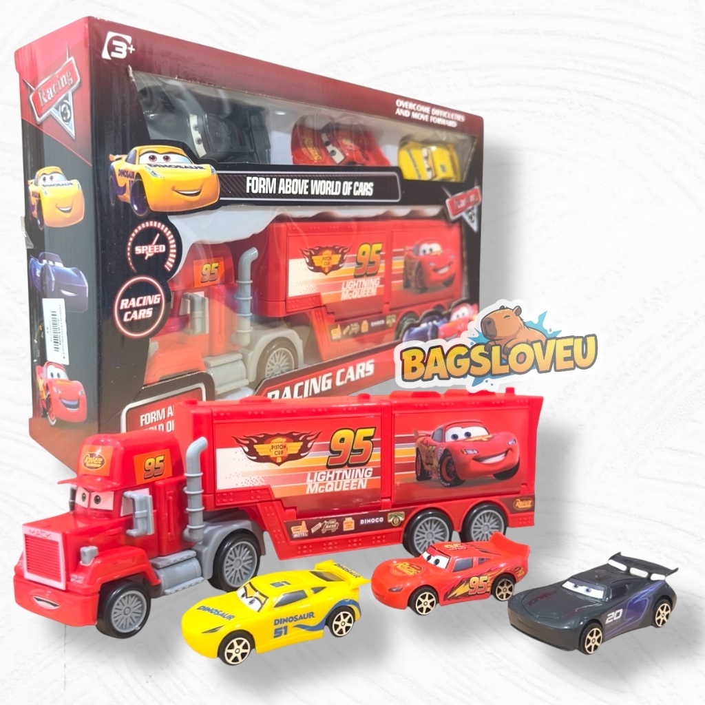 รถบรรทุก Lightning McQueen Great Casting รถของเล่นของเล่นเด็กรถ McQueen
