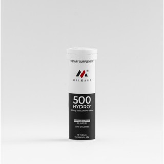 500HYDRO+ Mileage Ultra electrolyte tablets เกลือแร่เม็ดฟู่ …