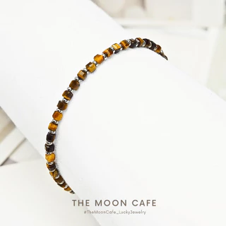 TIGER’S EYE หินตาเสือ หินแท้ | สติ ปัญญา การงาน บารมี ทันคน ปกป้องคุ้มครอง กำไลหิน นำโชค สร้อยข้อมือ