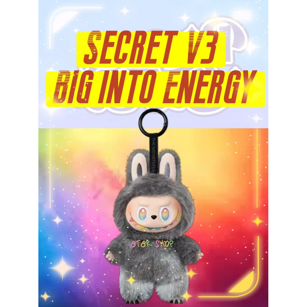 🌈**พร้อมส่งในไทย** ซีเครทวี3 บุ้ Secret V3 Big into Energy แบบเชคการ์ด 🖤