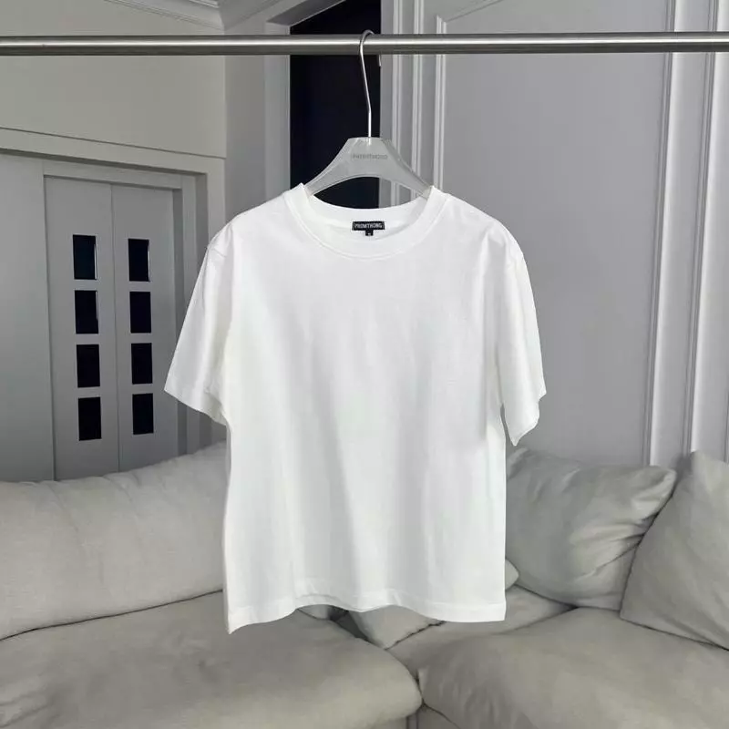 PTBZ001 Boxy crop tee เสื้อยืดคอกลมทรงบ๊อกซี่ PROMTHONG (งานไซส์) thumbnail 5
