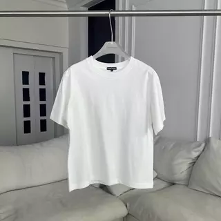 PTBZ001 Boxy crop tee เสื้อยืดคอกลมทรงบ๊อกซี่ PROMTHONG (งานไซส์)