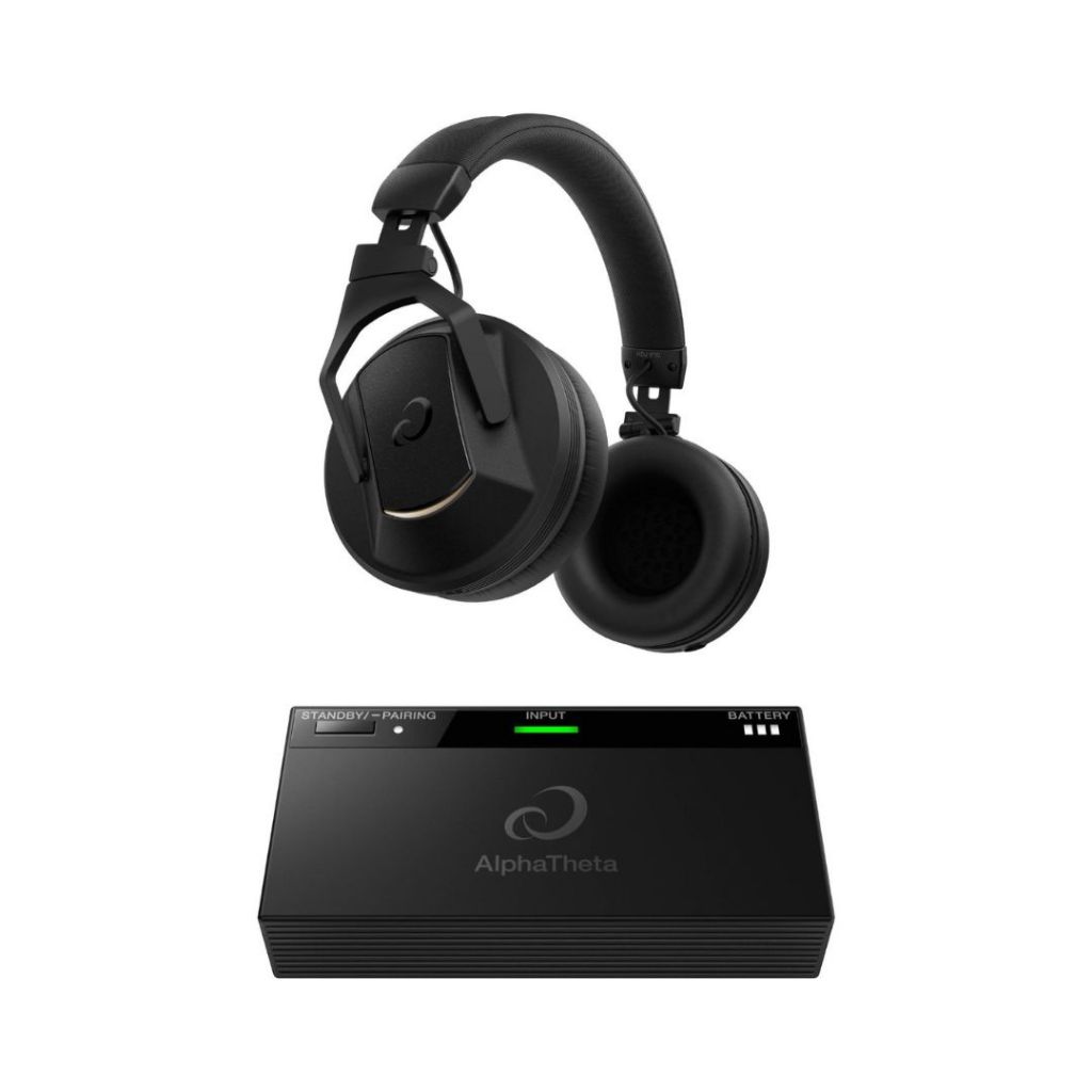 PIONEER DJ HDJ-F10-TX ชุดหูฟังดีเจ ไร้สาย ระดับมืออาชีพ พร้อมตัวส่งสัญญาณ