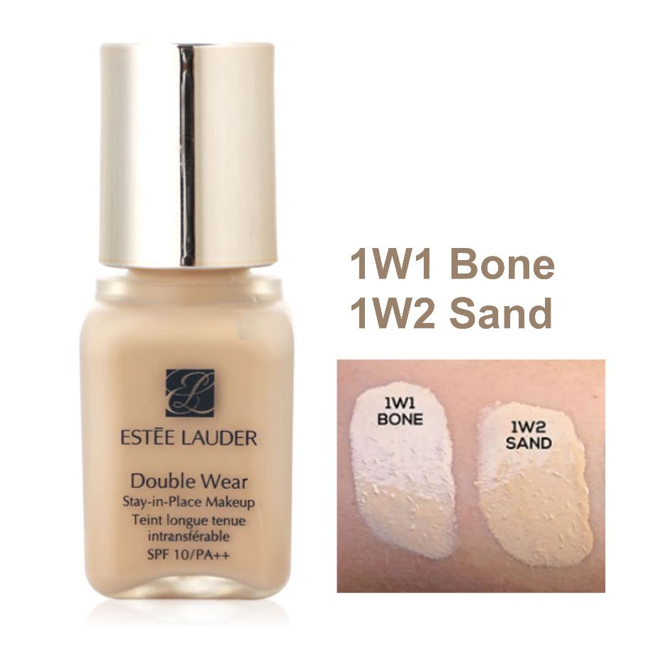 รองพื้น ET Double Wear Stay-In-Place Makeup SPF 10/PA ++ 7ml  15ml #1W1 Bone #1W2 Sand