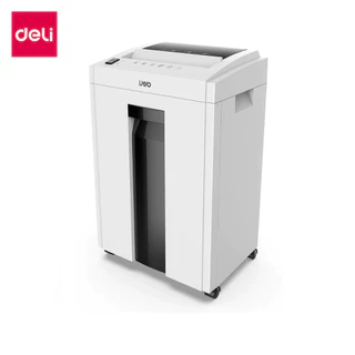 Deli เครื่องทำลายเอกสาร 23 ลิตร เครื่องย่อยกระดาษ ขนาด A4 ทำลายระดับ4 เยอรมัน เสียงเงียบ70db Paper Shredder