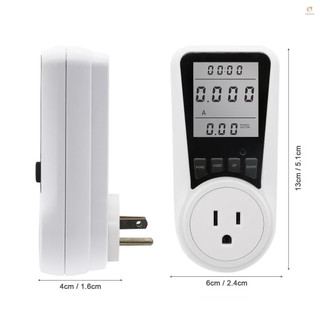 ซ็อกเก็ตมิเตอร์วัดแรงดันไฟฟ้า 220V หลายโหมด