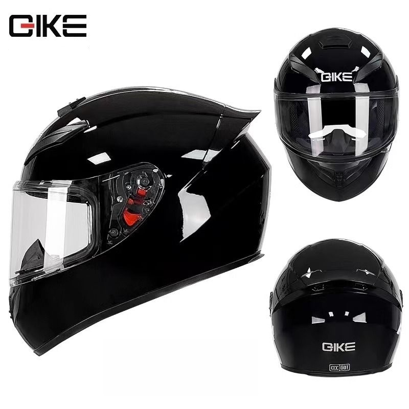 Qike 3C certified motorcycle helmet for men, women, electric bikes, motorcycles, warm full helmet, l