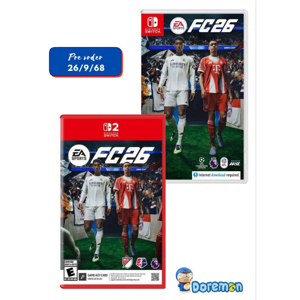 พร้อมส่ง Nintendo Switch EA Sport FC26 Preorder 26/9/68
