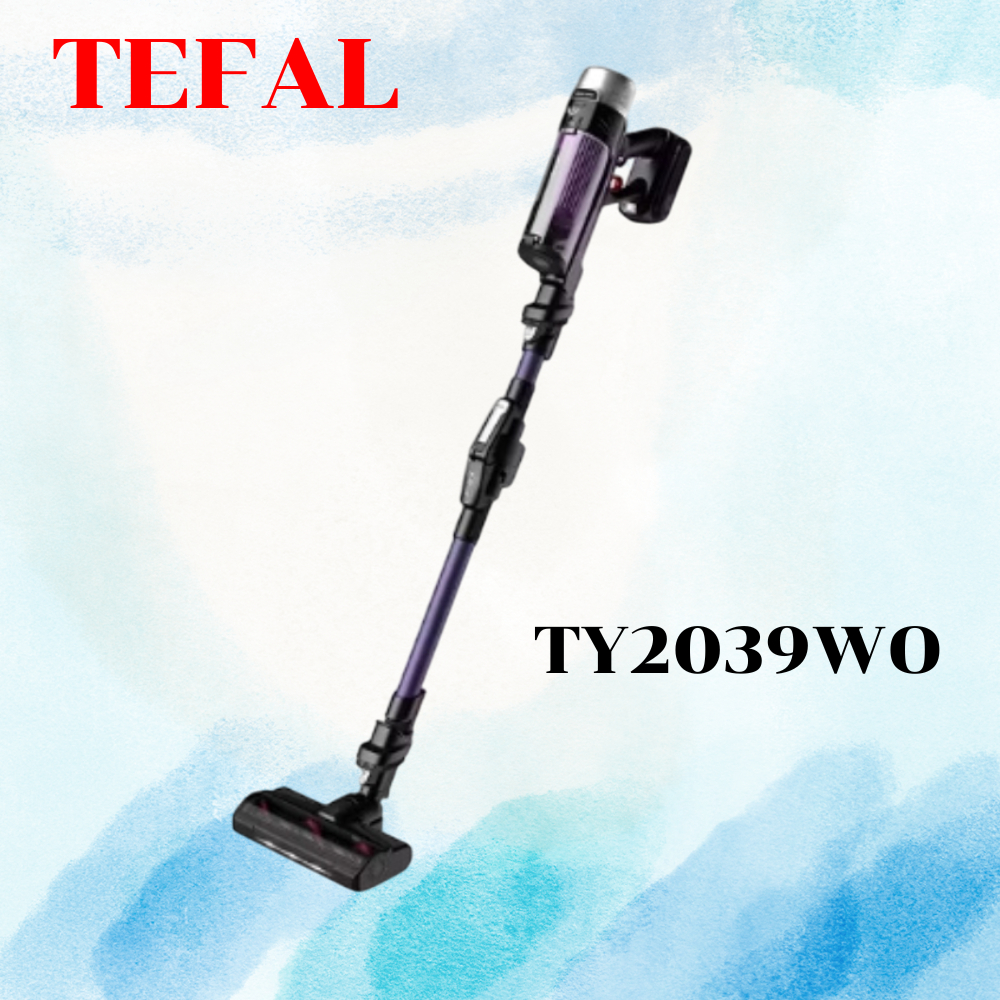 TEFAL  รุ่น TY2039WO สีม่วง เครื่องดูดฝุ่นไร้สาย X-Force 9.60 Allergy