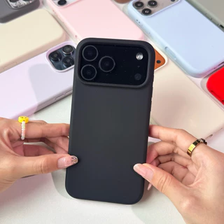 [i17] พร้อมส่ง 16โทนสี🍧🍌 E9S194 เคสพรีเมี่ยมซิลิโคนสีพื้น S2 (3) เคสซิลิโคนเนื้อหนาเกรดดี เคสไอไฟน For iphone 17Air,17Pm