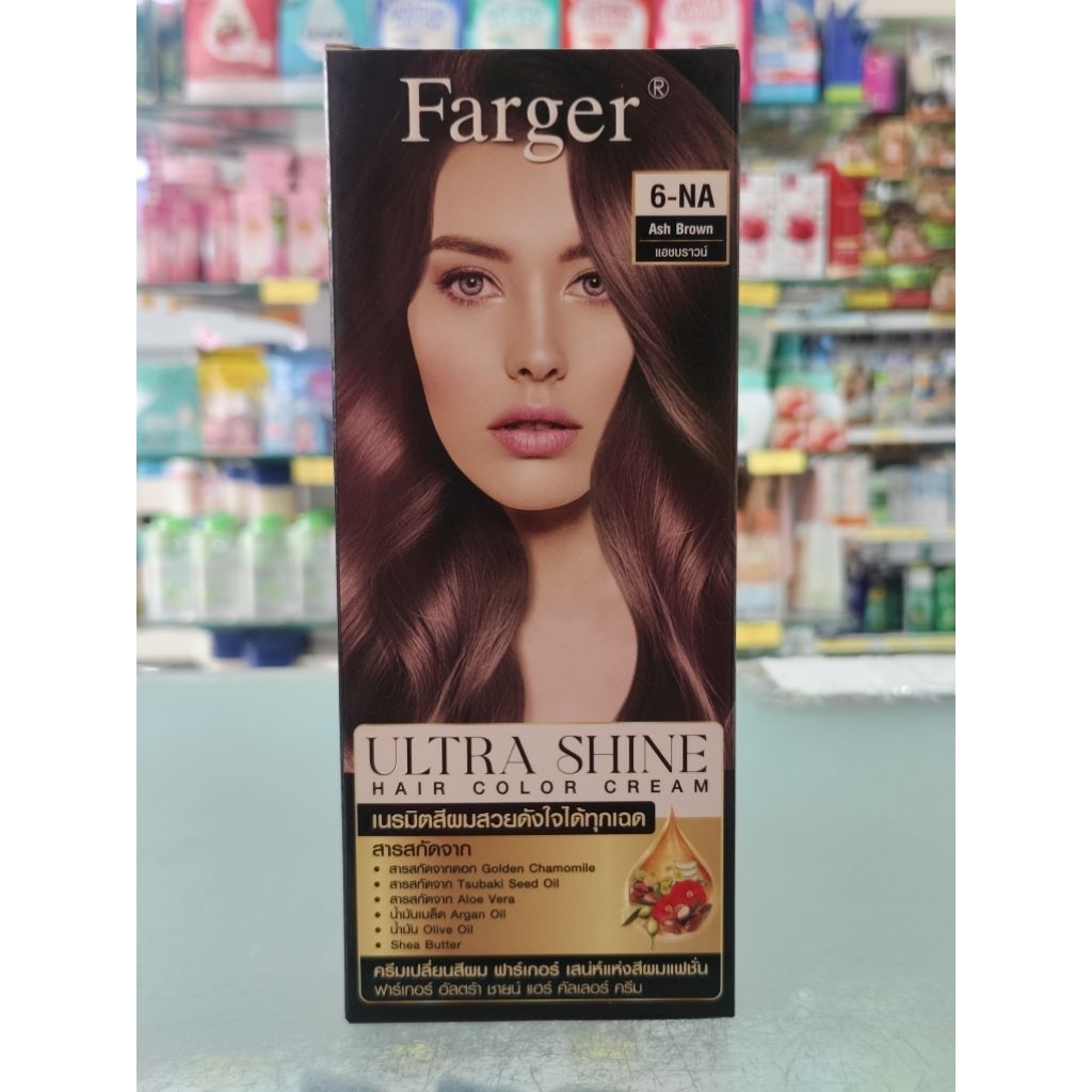Farger อัลตร้าชายน์ 6-NA สีแอชบราวน์