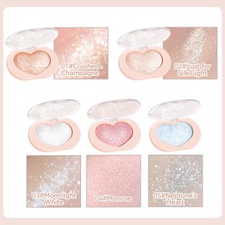 9017 (ใหม่/แท้) NOVO Highlight สีสวย ประกายละเอียด เม็ดสีแน่นติดทน ไฮไลท์ 4.5g