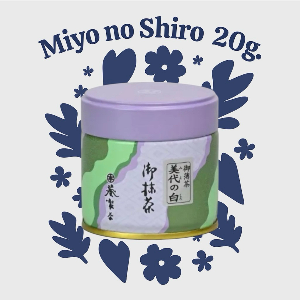 (พร้อมส่ง) Aoi Seicha matcha มัทฉะกระปุกม่วงตัวดังจากเมือง Nishio - Yaeyama, Chiyo no Shiro, Gokumuk
