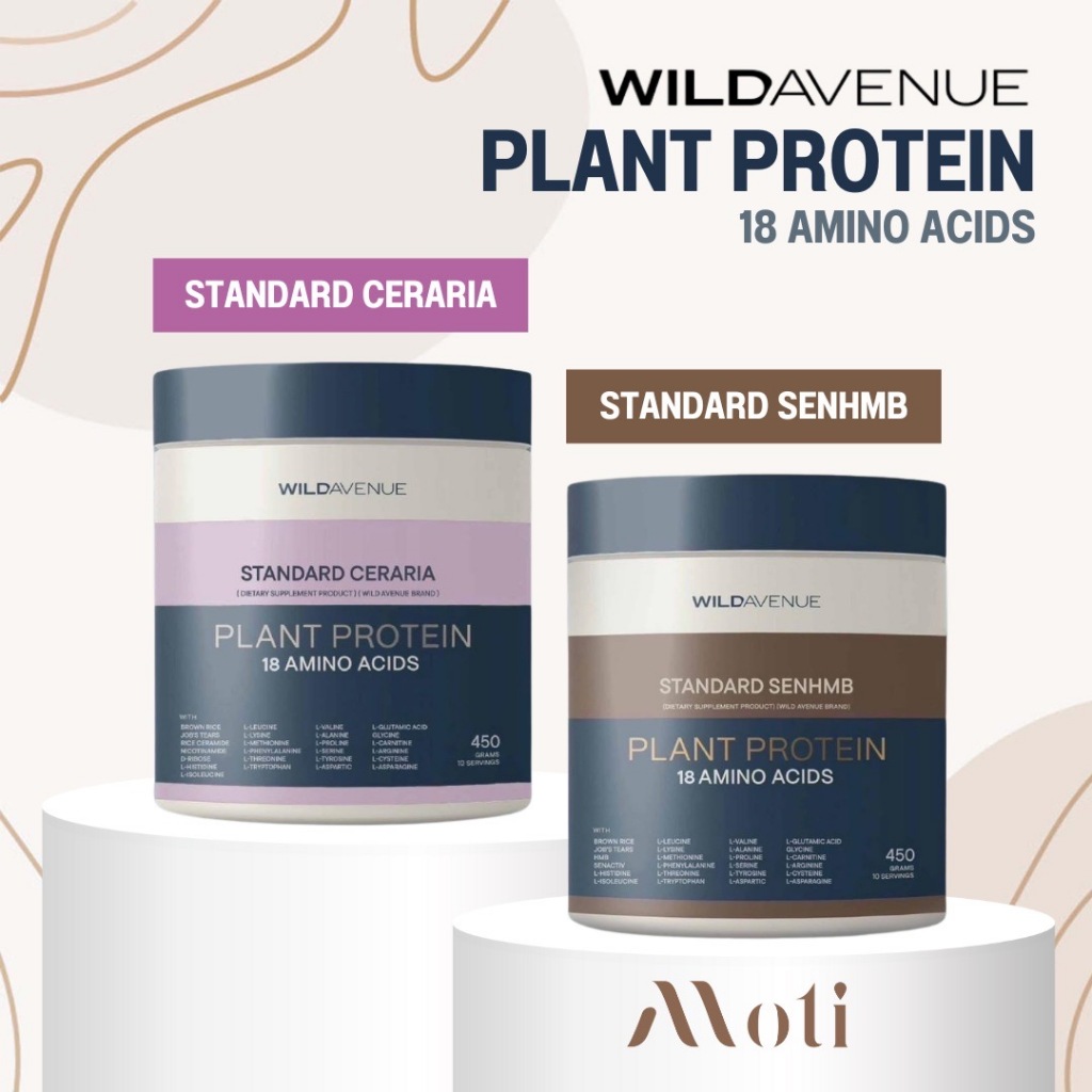 (ใหม่!) WILD AVENUE STANDARD SENHMB Plant Protein 18 AMINO ACIDS / STANDARD CERARIA Sweet Potato