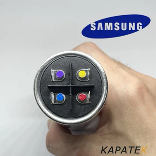 คาปาซิเตอร์เครื่องซักผ้า 12/7uF ใช้กับ Samsung และ LG Capacitor 12/7 ไมโคร ซีเครื่องซักผ้า อะไหล่แท้