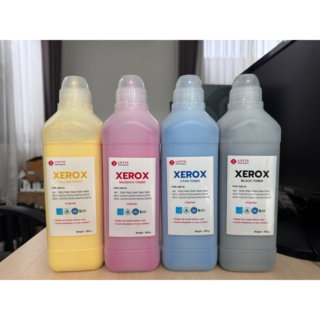 ผงหมึกสีเคมิคอล🇰🇷 XEROX7435 /7855 /2270/4475/5575/3375
