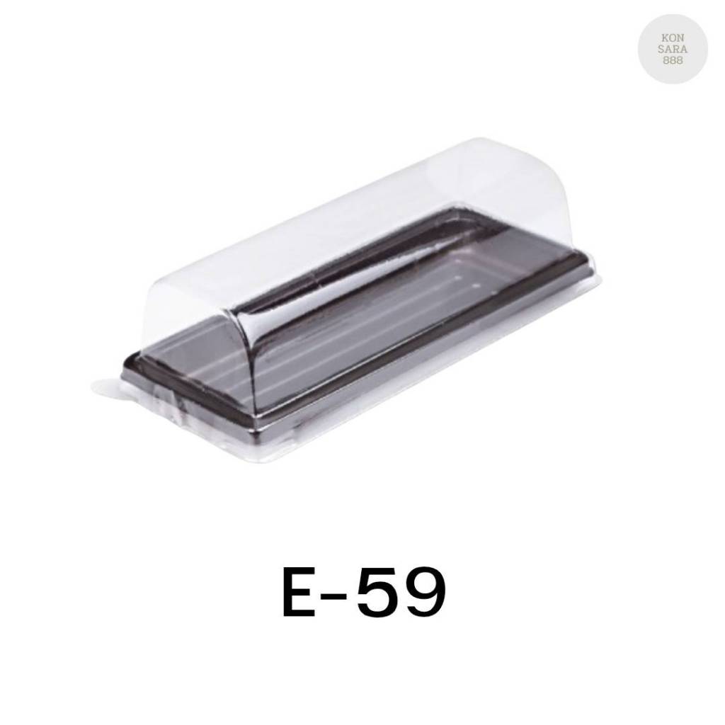 กล่องเบเกอรี่ E-59 ฐานน้ำตาล จำนวน 100 ชุด 210462