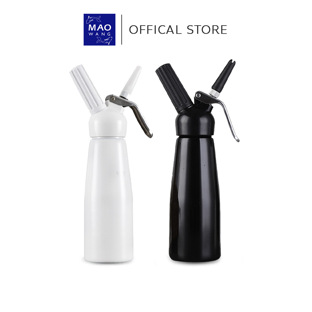 MAO ขวดทำโฟมวิปครีม Cream Whipper 500ml – 1000ml กระบอกวิปครีม