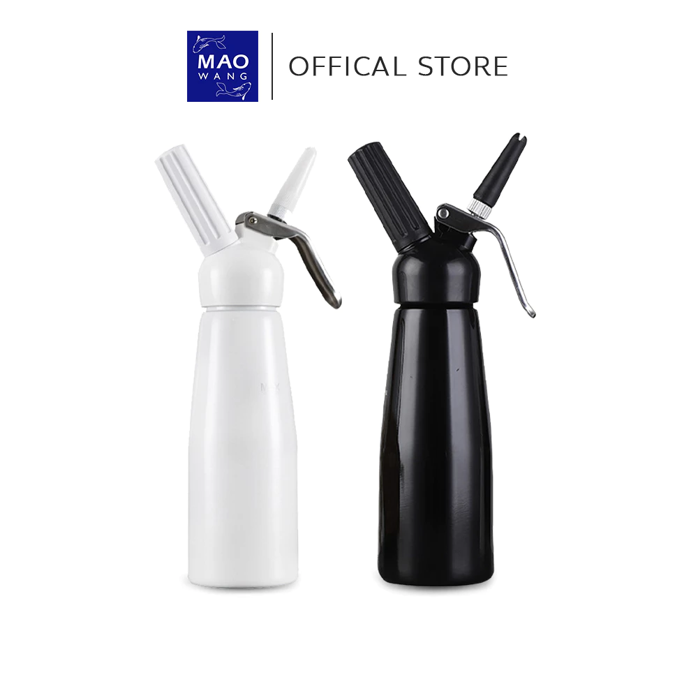 MAO ขวดทำโฟมวิปครีม Cream Whipper 500ml – 1000ml กระบอกวิปครีม