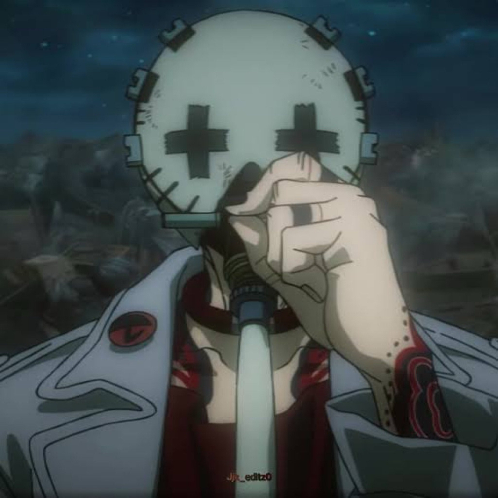 หน้ากากเอ็นจิน Enjin Gachiakuta cosplay 3D mask