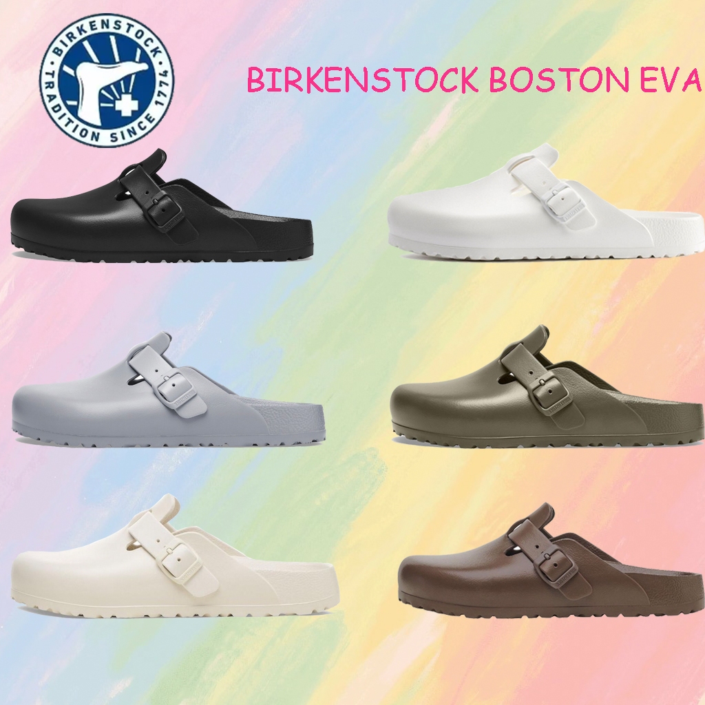 （ของแท้ 100 %）birkenstock boston eva 0127103/0127133/1027621/1026238/1027382/1027386