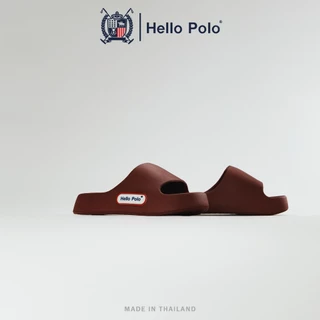Hello Polo รองเท้าแตะแบบสวม รองเท้าแฟชั่น พื้นหนา สูง 4 CM. วัสดุ EVA สำหรับผู้ชายและผู้หญิง HP8058