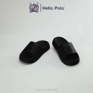 Hello Polo รองเท้าแตะแบบสวม รองเท้าแฟชั่น พื้นหนา สูง 4 CM. วัสดุ EVA สำหรับผู้ชายและผู้หญิง HP8058
