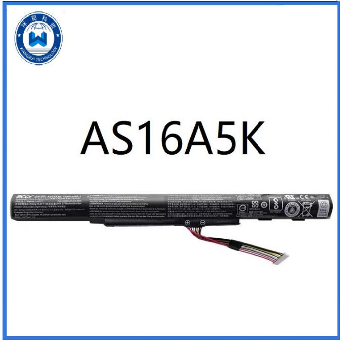 E5-575แบตเตอรี่แล็ปท็อป AS16A5K Acer E5-475เดิม E5-523 E5-553 ES1-432 P259 F5-573