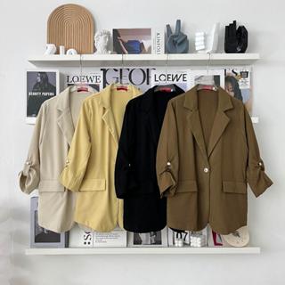 Lawyer Store | [5301406] เสื้อสูท แต่งติดกระดุมแขน ดีไซน์เกร…