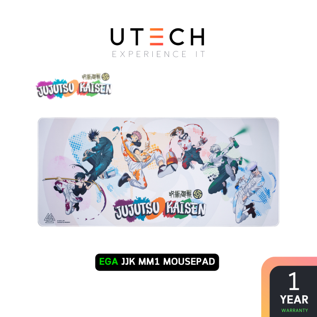 แผ่นรองเมาส์ EGA : JJK MM1 Mousepad by UTECH