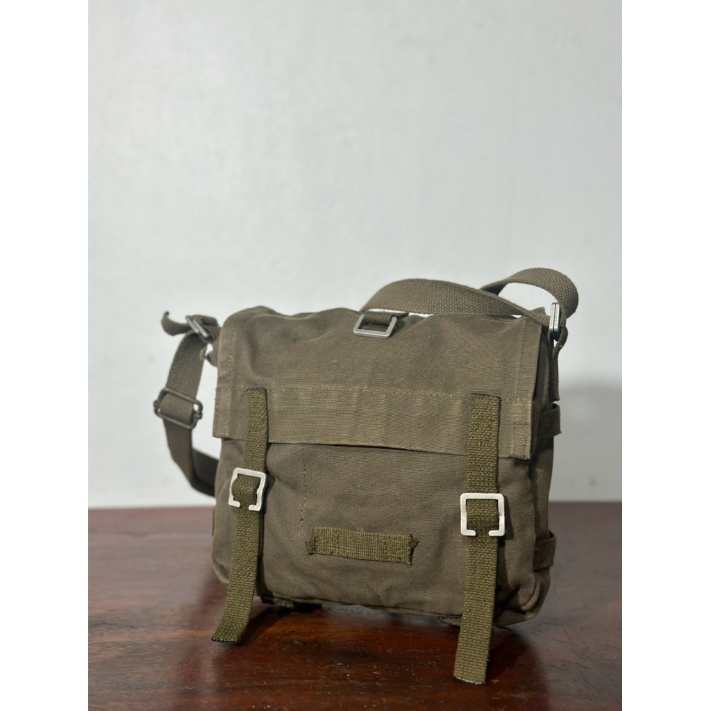 WW2 German Bread Bag กระเป๋างานแท้กองทัพเยอรมัน สภาพสวยสมบูรณ์