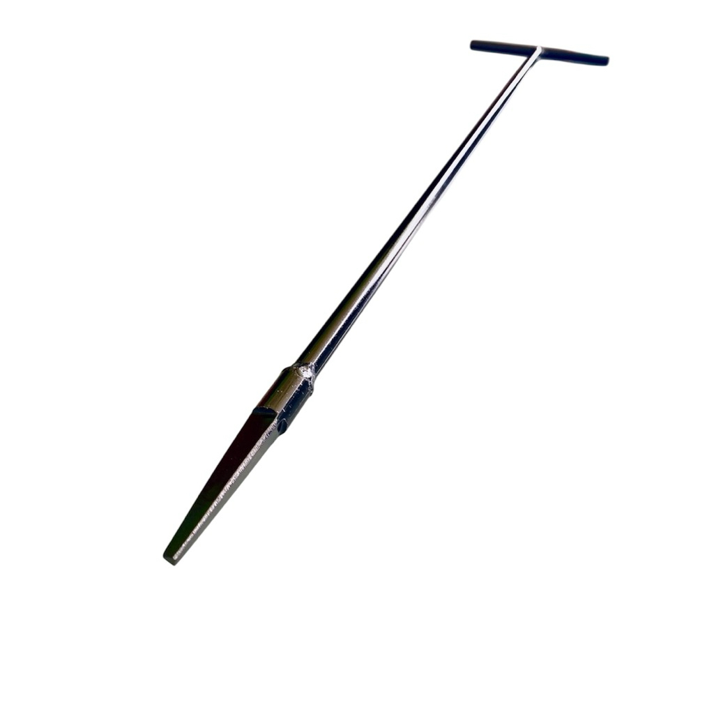 ชุดซ่อมโช้คหน้ามอเตอไซค์ ตัวถอดกิ๊ปล็อคแกนโช้คมือบิดน็อตเงินพร้อมประแจล็อควาวกันตาม - รูปที่ 2