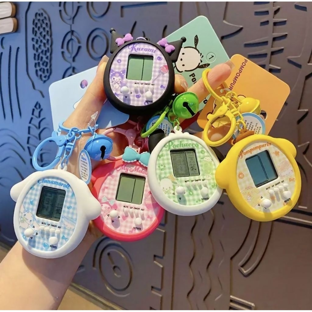 พร้อมส่งจากไทย!!! เตตริส เตอตริสSanrio ของเล่นเตตริส เกมส์ตัวต่อซานริโอ้ เกมส์กดซานริโอ้ พวงกุญแจSanrio มีหลายสีหลายลาย