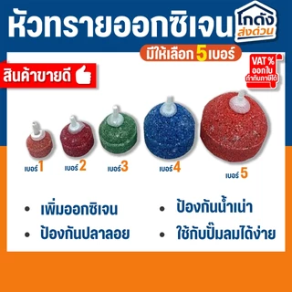 หัวทราย หัวออกซิเจน เพิ่มออกซิเจนในตู้ปลา (1 ลูก)