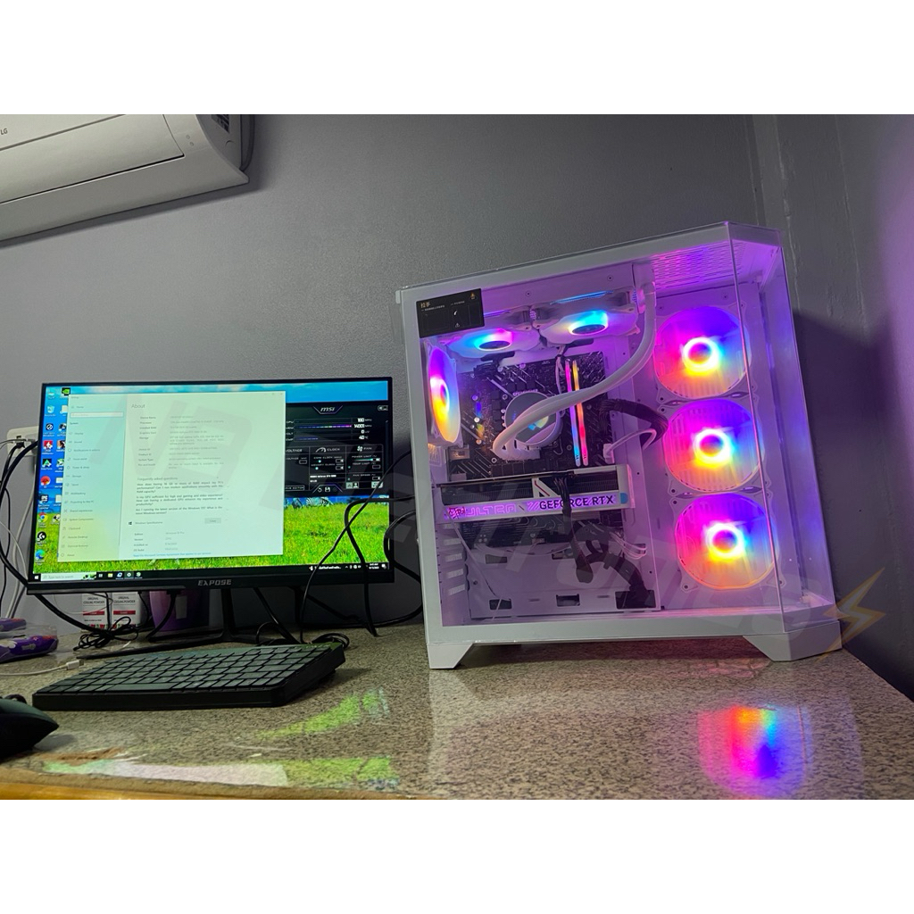 ชุดคอมพิวเตอร์เล่นเกม RTX5060+i5 12400F✨🖥️