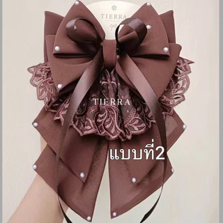 โบว์ติดผม เน็ตติดผม รุ่นซิกเนเจอร์ชายกระโปรง