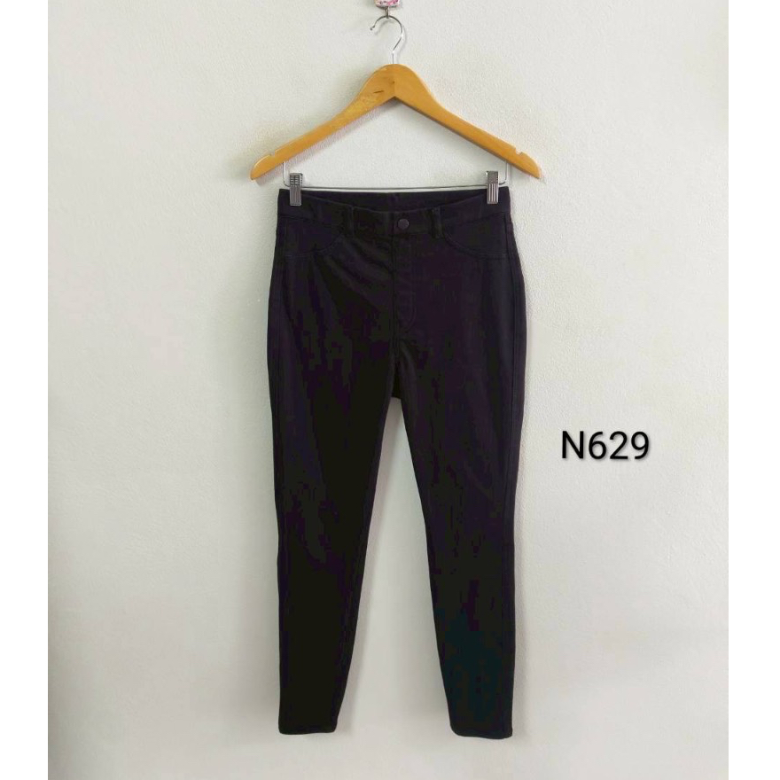 L(ญ)Heattech (N629) กางเกงยีนส์ แบรนด์ uniqlo ยูนิโคล่ ผ้ายีนส์ยืด skinny
