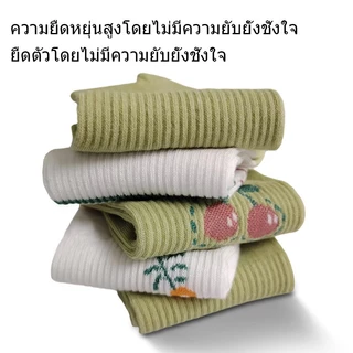 ถุงเท้าแฟชั่นข้อสั้นยกเซท10 ลาย ถุงเท้าลายการ์ตูน 1แพค10คู่