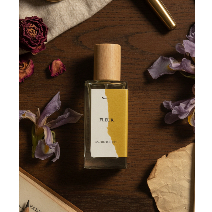 น้ำหอม Niran กลิ่น Fleur ขนาด 10ml และ 50 ml (นิรันดร์) *Top แปลกๆ แต่dry down แล้วหอมมากๆ skinscent