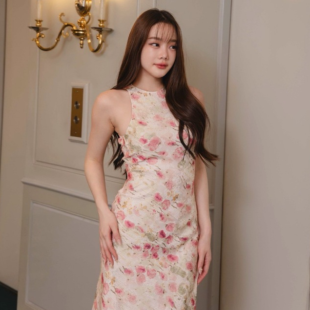 CHANUN  Veyra Dress เดรสแขนกุด (CN085)